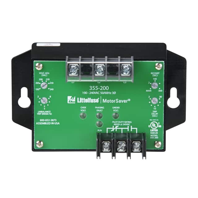 355200 Littelfuse Inc. Moniteur - Sortie relais
